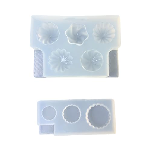 2pcs Silikoncremeform Set Für Harzschmuck Die Wiederverwendbare Flexible Handwerkzeuge Für Realistische Dekorationen Silikon Handwerksformen Machen 2pcs Silikoncremeform Set Für Harzschmuck Die Wiederverwendbare Flexible Handwerkzeuge Für Realistische Dekorationen Silikon Handwerksformen Machen von THINCAN