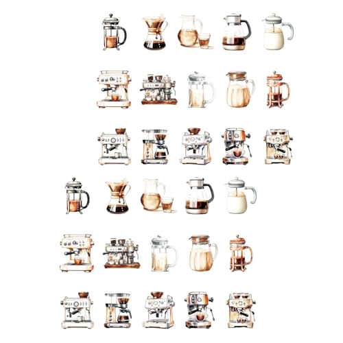 30 Blätter Kaffeemädchen Charakter Aufkleber Laptop Aufkleber Kleber Decal Coffee House Series Decal 30 Blätter Kaffeemädchen Charakter Aufkleber Laptop Aufkleber Kleber Decal Coffee House Series Decal von THINCAN