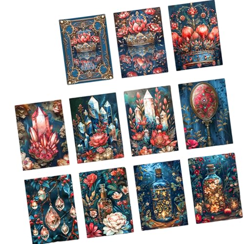 30 Bysets Retro Craft Paper Pack Antique Hintergrunddekoration Papier Scrapbooking Supplies Für Scrapbook Journal Album Album Scrapbooking Supplies Journals von THINCAN