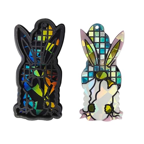 3D Handgefertigtes Silikonform Glatt Schlüsselrunde Formform Kaninchen Anhänger Formen Accessoire Gussform Formen 3D Handgefertigtes Silikonform Glatt Schlüsselrunde Formform Kaninchen Anhänger Formen Accessoire Gussform Formen von THINCAN