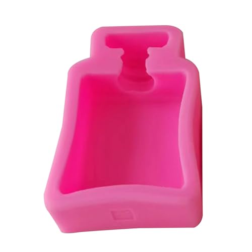 3D Parfümflaschenform Kerze Silikonformen Handgemachte Seife Formen Kleines Anhängerformform Backwerkzeug Einfach Zu Reinigen von THINCAN