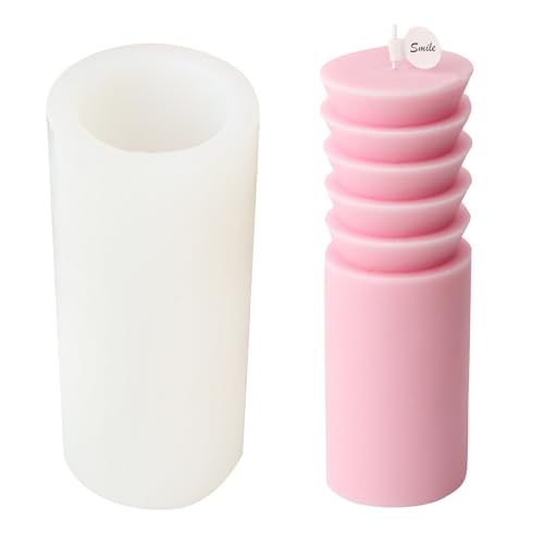 3D Säulenkerzenform Für Kerzenseife Gips Geburtstag Geschenk Epoxidharz Schimmel Nicht Haffer Leicht Zu Demold Zu Demold von THINCAN