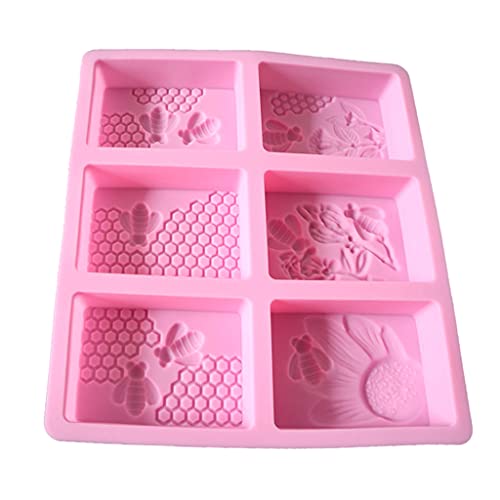 3d Rechteck Biene Silikonseife Schimmelpilze Lehm Kerze Herstellen Kuchen Schokolade Dekorieren Backformwerkzeug 3d Rechteck Biene Silikonseife Schimmelpilze Lehm Kerze Herstellen Kuchen Schokolade Dekorieren Backformwerkzeug von THINCAN