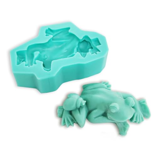 3d Süß Für Froschförmige Silikonform Kuchenkuchen Fondant Schimmel Backwerkzeug Zum Herstellen Von Süßigkeiten Kerze Handgemachte Seife 3d Süß Für Froschförmige Silikonform Kuchenkuchen Fondant Schimmel Backwerkzeug Zum Herstellen Von Süßigkeiten Kerze Handgemachte Seife von THINCAN
