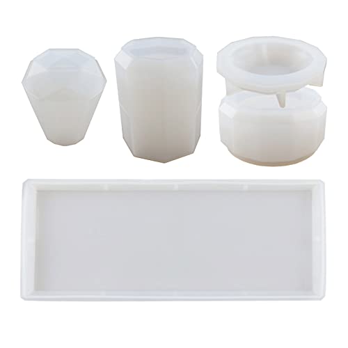 4PCS Harzformen Für Badezimmerzubehör Set Silikonformen Für Harzguss 4PCS Harzformen Für Badezimmerzubehör Set Silikonformen Für Harzguss von THINCAN