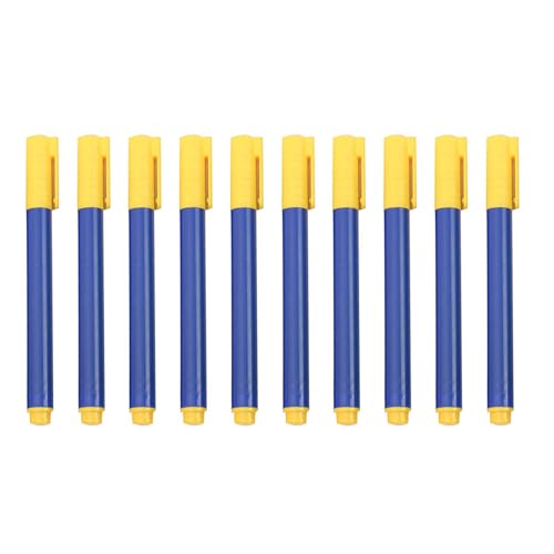 5/10pcs Gefälschte Gelderkennung Stift Schnellscheck Gefälschter Geldwährungsdetektor Stiftdetektor Marker Stiftwährungsbetrug Prävention von THINCAN