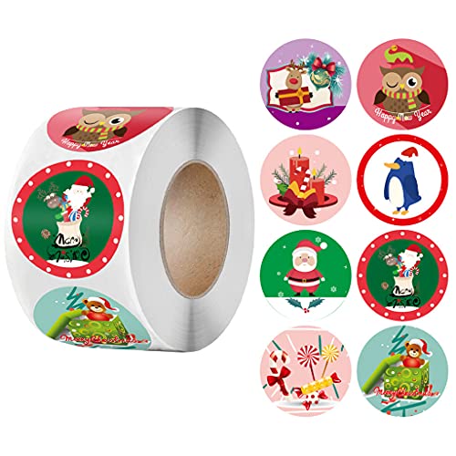 500 PCs Tags Aufkleber Urlaub Dekorative Vorschriften Für Etiketten Abziehbilder Weihnachtsgeschenke von THINCAN