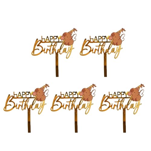 5pcs Acryltierkuchen Cartoon Geburtstagsfeier Dekoration Cupcakes Ornament Für Kinder Erwachsene Party 5pcs Acryltierkuchen Cartoon Geburtstagsfeier Dekoration Cupcakes Ornament Für Kinder Erwachsene Party von THINCAN