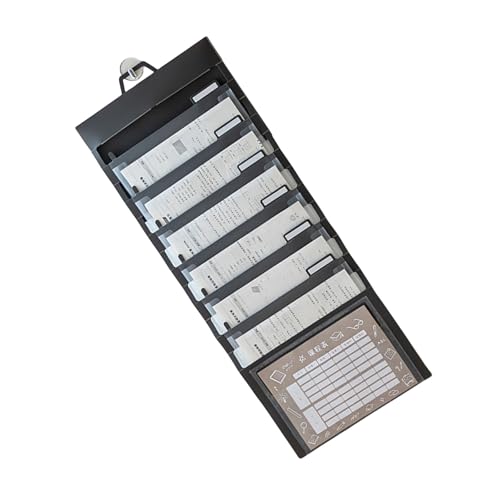 6 Taschenwand Hangdatei Ordner Erweitern Dokument Organisatoren Mit Platzsparensparen Wandhangdokument Ordner Tragbare Organisatoren von THINCAN