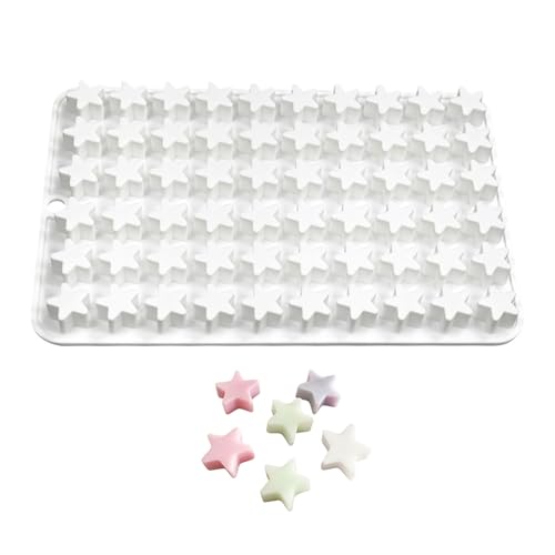 60-Cavity Sternform Silikonform Fondant Form Kuchen Lieferungen Backwerkzeugharzharz Handgefertigtes Soap Schimmelpilze von THINCAN