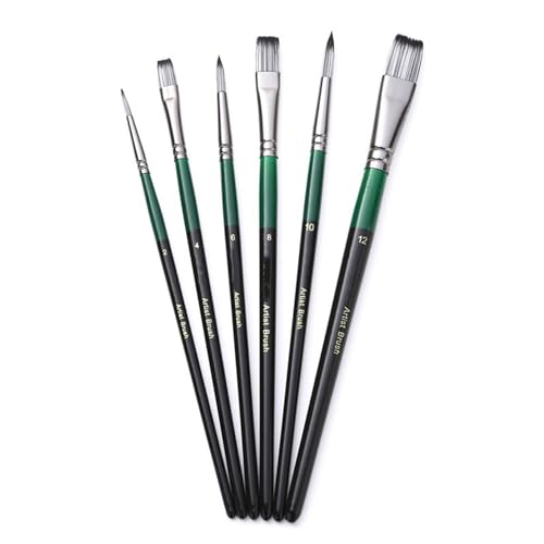 6X Künstlerfarbe Pinsel Ölmalerei 6X Künstlerfarbe Pinsel Ölmalerei von THINCAN