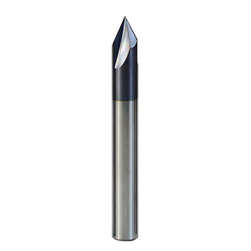 7 Größen Kammmahlschneider Mit 3 Flöte 3/2/4/6/8/10/12 Mm 60 ° Router Bit Carbid Chamfer End Mill von THINCAN