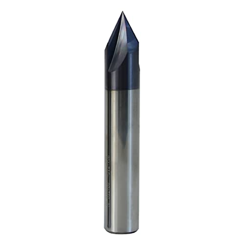 7 Größen Kammmahlschneider Mit 3 Flöte 3/2/4/6/8/10/12 Mm 60 ° Router Bit Carbid Chamfer End Mill von THINCAN