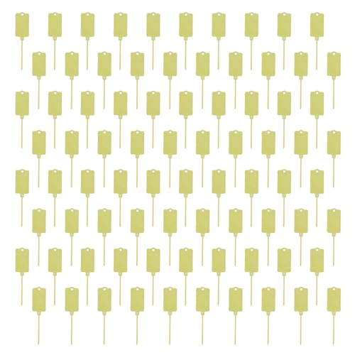 80Units Delicate Ticket Hanging Labels Für Verpackungsverdichtungsanlage Kindergartenmarker Und Lagerorganisation Coding Ticket von THINCAN