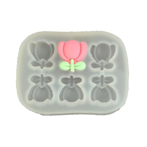 Backform Der Lebensmittelqualität Für Essbare Handwerks Mit Tulpen Sonnenblumen Hibiskusblüte Muster Silikonform Tulpen Sonnenblumen Baumwollblume von THINCAN