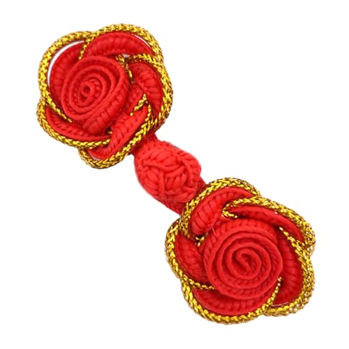 Cheongsam Knöpfe Rose Verschluss Nähförderer Für Pullovermantel Cheongsam Traditionelle Hand Craft Zubehör Froschknöpfe Cheongsam Knöpfe Rose Verschluss Nähförderer Für Pullovermantel Cheongsam Traditionelle Hand Craft Zubehör Froschknöpfe von THINCAN