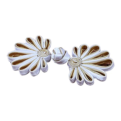 Chinesische Blumenformknopf Chinesisches Traditionelles Handwerk Zubehör Braide Stricktuchknopf Knoten F Chinesische Blumenformknopf Chinesisches Traditionelles Handwerk Zubehör Braide Stricktuchknopf Knoten F von THINCAN