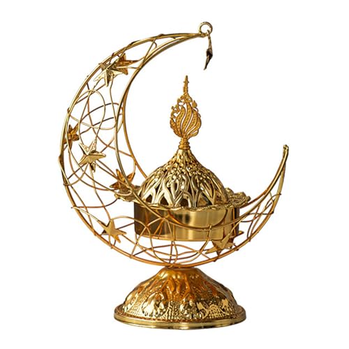 Eleganter Metall Inzidatenhalter Stand Star Charme High Foot Crescents Temple Top Aromen Herd Kreative Ramadans Eleganter Metall Inzidatenhalter Stand Star Charme High Foot Crescents Temple Top Aromen Herd Kreative Ramadans von THINCAN