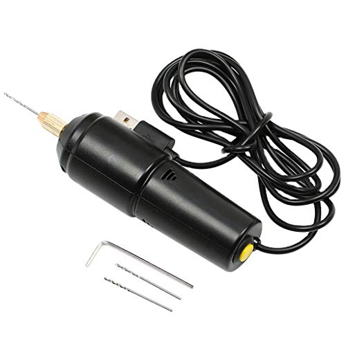 Epoxy Hole Stanzen Holzwerkzeug Epoxidharz Schmuck Basteln Harz Handbohrmaschine Mit 5 V USB Datenkabelform Schmuck von THINCAN
