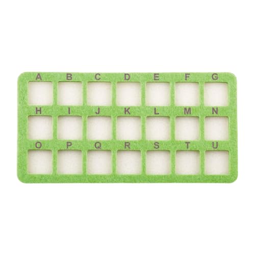 Filzschmuckhandwerksmatte Mit 21 Grids Professional Crafting Matte Für Effiziente Perlensortierung Und Schutzhandwerkskanzlei Geeignet Filzschmuckhandwerksmatte Mit 21 Grids Professional Crafting Matte Für Effiziente Perlensortierung Und Schutzhandwerkskanzlei Geeignet von THINCAN