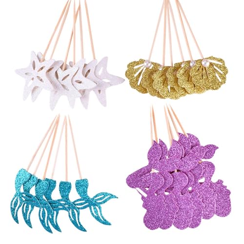 Fischkuchen Set 4/6 Bedruckte Designs Premium Dickes Papier 0 3 Mm Für Jubiläumsbabys Event Sichere Materialien Kreative Kuchen Designs von THINCAN