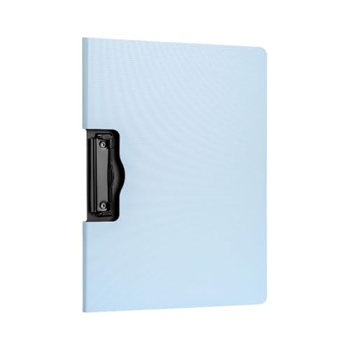 Flipping Zwischenablage Mit Doppelmetallclip 12.8x9.65inch Standardgröße Klemmbretter Datei Organizer Schreibplatine Für Office Dokument Organizer Mit Sicherem Clip von THINCAN