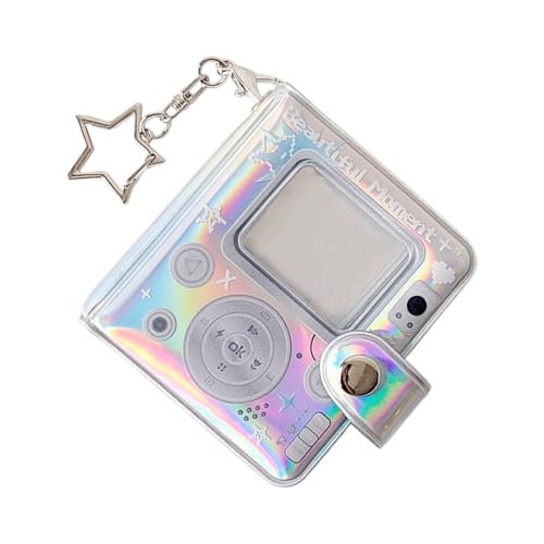 Fotokartenbinder Album Minis Fotoalbum Mit Keychains Minis Photo Card Books Mit Anhängern Diys Keychian 32 Taschenmini von THINCAN