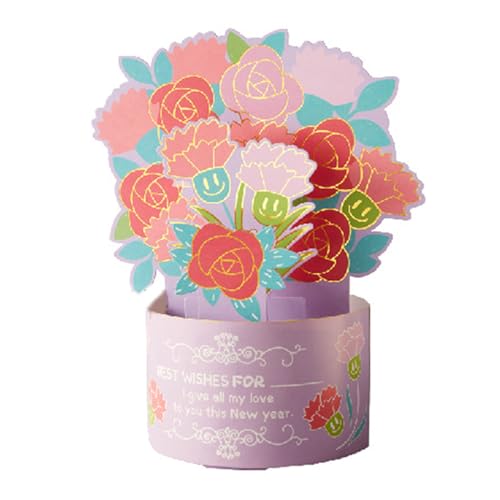 Geburtstagskarten Sonnenblumenkarten Urlaubsgruß Für Geburtstagspapiercraft Mit Schnur Licht Sonnenblume Mit Umschlägen Lassen von THINCAN