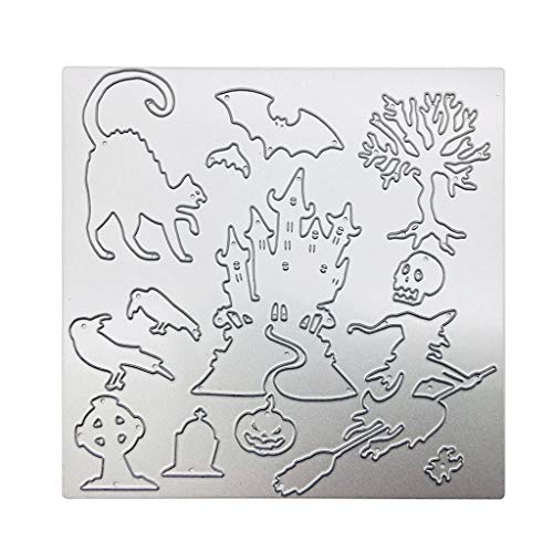Halloween Metal Cutting Stirps Schablone Scrapbooking Album Stamp Paper Card Emb Emb von THINCAN