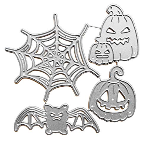 Halloween Metal Schnittstirme Schablonen Scrapbooking Dekorative Prägepapierkarten Vorlagen Stempel Stempel Schnitte von THINCAN
