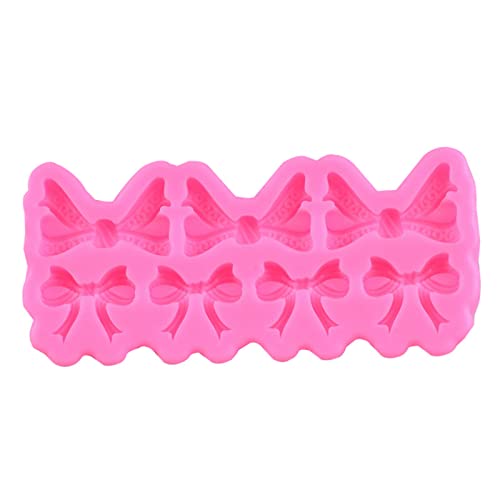 Handgefertigte Seife Die Versorgung Silikon Fondant Form Großer Bugknotenkuchen Dekorationsinstrument Formen Geschenk Zum Backen von THINCAN