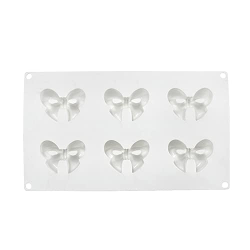 Handgefertigte Seife Making Supplies Silikon Fondantform Für Kreatives Bogenkuchen Dekorationsinstrument Schleiben Geschenk Zum Backen von THINCAN