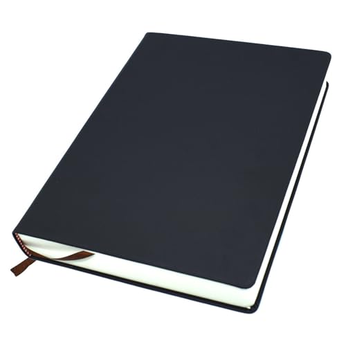Hardcover Sketchbook 660 Seiten Ungebildete Notizbuch Verdickter Lederjournal Für Künstler Student Journaling Zeichnung Skizzier Office Supplies Notebook von THINCAN