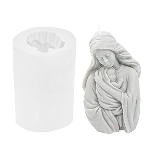 Heilige Mutter Baby Silikon Schimmelprojekte Machen Accessoire Haushalt Mousse Kuchen Kerze Gips Machen Geschenkversorgungen Heilige Mutter Baby Silikon Schimmelprojekte Machen Accessoire Haushalt Mousse Kuchen Kerze Gips Machen Geschenkversorgungen von THINCAN