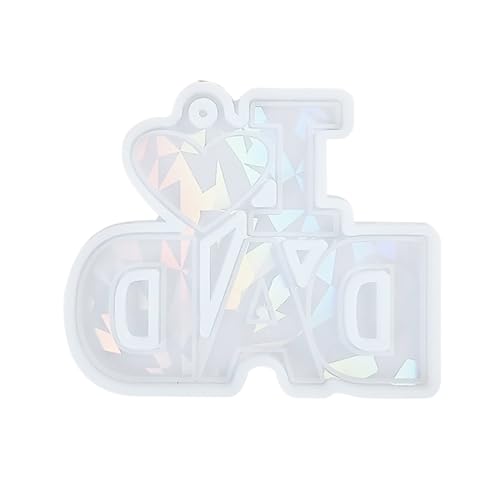 Herz Vater Schlüsselbund Harzform Silikonform Ohrringe Anhänger Schimmelpoxy Gussform DIYS Schmuck Zum Muttertag Herz Vater Schlüsselbund Harzform Silikonform Ohrringe Anhänger Schimmelpoxy Gussform DIYS Schmuck Zum Muttertag von THINCAN
