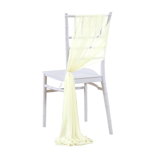 Hochzeitsstuhl Tullle Sheer Drape for Reception Decoration Mehrzweck Hintergrund Tischdecke Für Besondere Anlässe Schärpe Für Hochzeiten von THINCAN