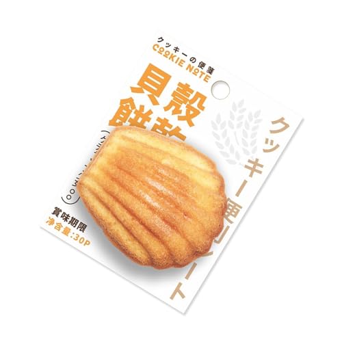Kekse Cookie Form Notizen Papier 30 Blätter Adheive Notes Paper Taschen Notizblock Tasche Für Journaling Farbenfrohe Klebstoff Notiert von THINCAN