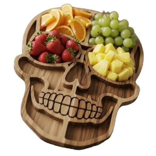 Kreative Holzparty Tablett Halloween Dekoration Snacks Gericht Für Käse Charcuterie Appetizer Familienveranstaltung Langlebige Halloween Käseplatte von THINCAN
