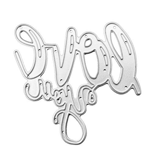Love You Metal Cutting Stempel Stencil Scrapbooking Album Stamp Paper Card Präge von THINCAN