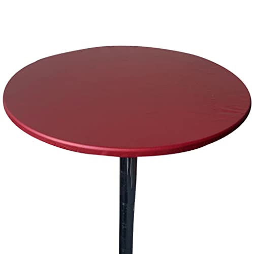 Minimalistische Farbige Runde Tischdecke wasserdichte Öldichte Elastische Kantige Tischabdeckung Innerner Innenraum Outdoor Elastic Edged Ausgelöschtes Tischdecke von THINCAN