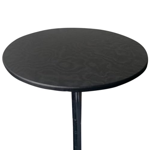 Minimalistische Farbige Runde Tischdecke wasserdichte Öldichte Elastische Kantige Tischabdeckung Innerner Innenraum Outdoor Elastic Edged Ausgelöschtes Tischdecke von THINCAN