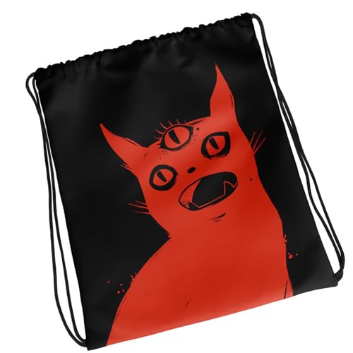 Mysteriöse Thematische Geschnittene Organisatoren Stoff DREI Augentierstile Tragbare Tasche Für Kunst Und Spielzeugspeicher Baumwoll Aufbewahrungsbeutel von THINCAN