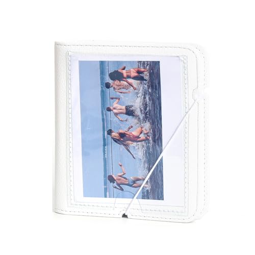PU Leder Foto Album 28 Taschen Bilderbuch Für W210/W300/W400 Fotosammlung von THINCAN