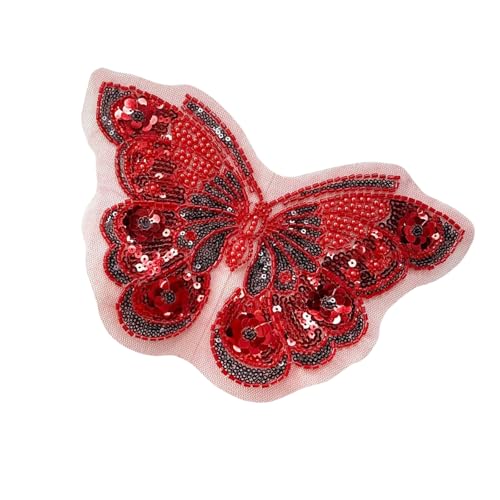 Schnellklebstoff Butterfly Sticked Design Mit Abwechslungsreichen Pailletten Patches Hochzeit Dekore Für Textildekoration Champagner Gold Glitzernder Stoffverzierung Schnellklebstoff Butterfly Sticked Design Mit Abwechslungsreichen Pailletten Patches Hochzeit Dekore Für Textildekoration Champagner Gold Glitzernder Stoffverzierung von THINCAN
