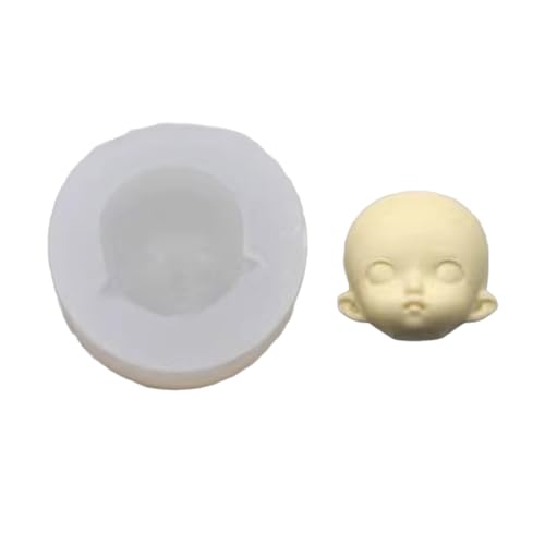 Schönes Baby Menschliches Gesicht Silikonform Fondant Schokoladenform Cupcake Seife Formen Handwerk Schönes Baby Menschliches Gesicht Silikonform Fondant Schokoladenform Cupcake Seife Formen Handwerk von THINCAN