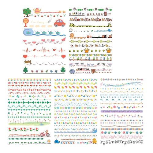 Scrapbooking Decorative Sticker Cartoon Kleber Für Journalplaner Foto Album Card Making And Packaging Journal von THINCAN