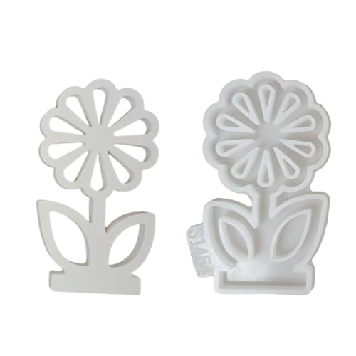 Silikonform Set Für Frühlingsblumen Und Blumentöpfe Handwerk Und Dekorationen Gussform Kerzenherstellung Projektform von THINCAN