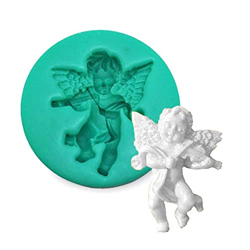 Silikonmaterial Engel Babyform Formen Für Backzucht Zuckerhandwerk Süßigkeiten Fondants Seifenschokolade Keks von THINCAN