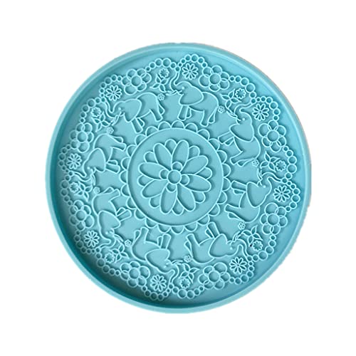 Silikonschmuck Tablett Epoxidharz Gussform Schimmelglas Teekannenmatten Schimmelpilz Schmuck Schmieden Home Dekoration von THINCAN