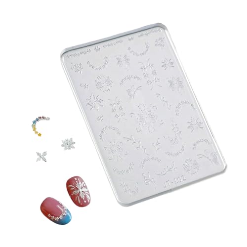 Silikonvorlagen Erstellen Dimensionale Nägel Kunstaufkleber Handwerk Dekorationen Für Telefone Karten 3 Einzigartige Designs Blätter Silikonnägelkunstform von THINCAN